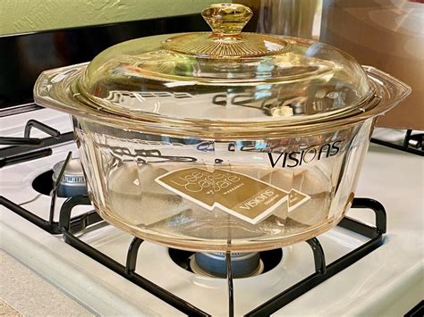 can visionware be used on a gas stove